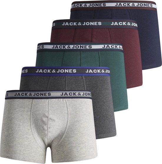 JACK&JONES JUNIOR OLIVER TRUNKS 5 PACK NOOS JNR Jongens Onderbroek - Maat 176