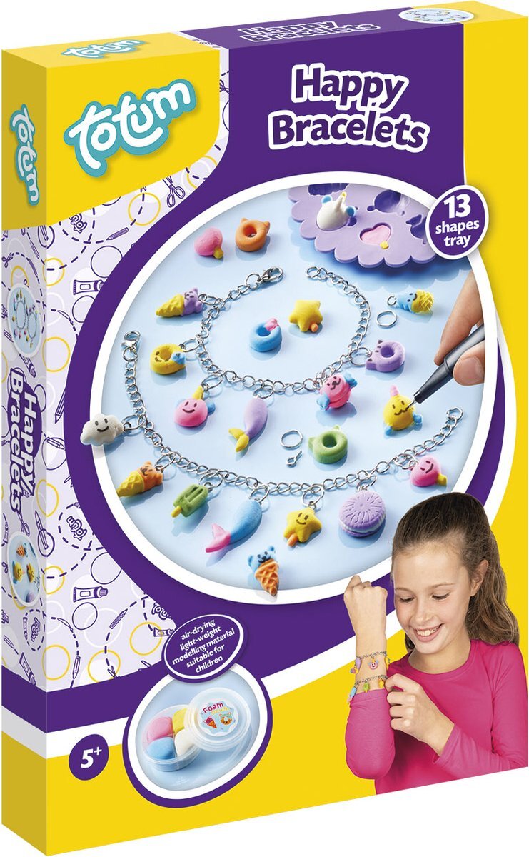 Totum - Happy Bracelets - bedelarmbanden - creatief speelgoed