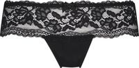 Hunkemöller Boxerstring Florence Dames Zwart Maat XL