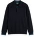 Scotch & Soda Heren Lange Mouw Polo Grijs S