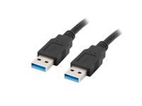 Lanberg USB 3.2 Gen 1 (3.1 Gen 1) Kabel 1m Zwart