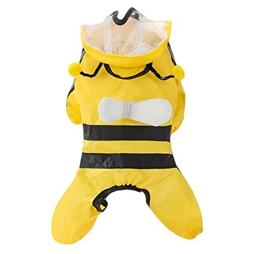 JRKJ Hondenkleding Pet Animal Shaped Rain Slicker Hooded Raincoat Stijlvolle Huisdier Regenjas voor Dog XS-7XL