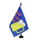 AZ FLAG Tafelvlag Open bar 21x14 cm Polyester 100D Plastic Voet