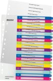 Leitz WOW printbare index, 20 tabs 6 stuks