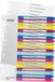 Leitz WOW printbare index, 20 tabs 6 stuks