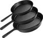 Kichly Set van 3 Fonte pannen, 25 cm, 20 cm en 15 cm