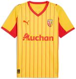 PUMA RC Lens 25/26 thuisshirt voor Heren, Rood/Geel, Maat XS