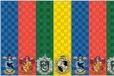 Procos Harry Potter Hogwarts tafelkleed van papier met alle vier huiswapens