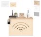 Merkloos Router Cover met Sliding Cover voor een Nettere Uiterlijk