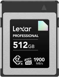 Lexar CFexpress PRO Type B DIAMOND Series 512GB - 1900MB/s