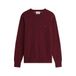Tommy Hilfiger gebreide trui met kasjmier - burgundy