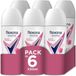 Rexona Advanced Protection Bright Bouquet Anti-Transpirant Roll-On 50 ml – 72 Uur Bescherming – 0% Alcohol – Voordeelverpakking 6 Stuks