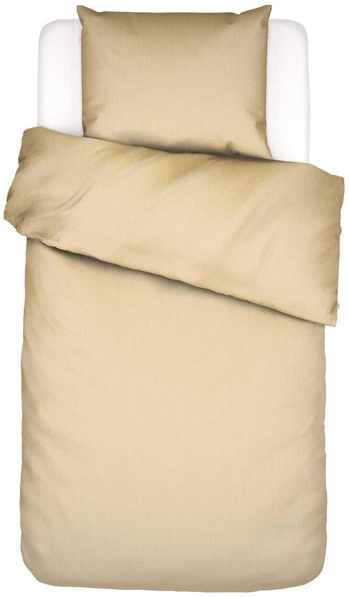 Essenza Coletta Dekbedovertrek Yellow straw - Eenpersoons – 140x200/220 cm