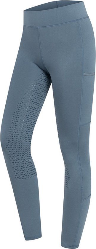 Waldhausen Rijlegging Ella Glam FullGrip Junior - maat 140 - chalkblue