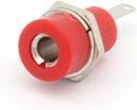 HQ Aansluitklem 4Mm Soldeeraansluiting - Rood
