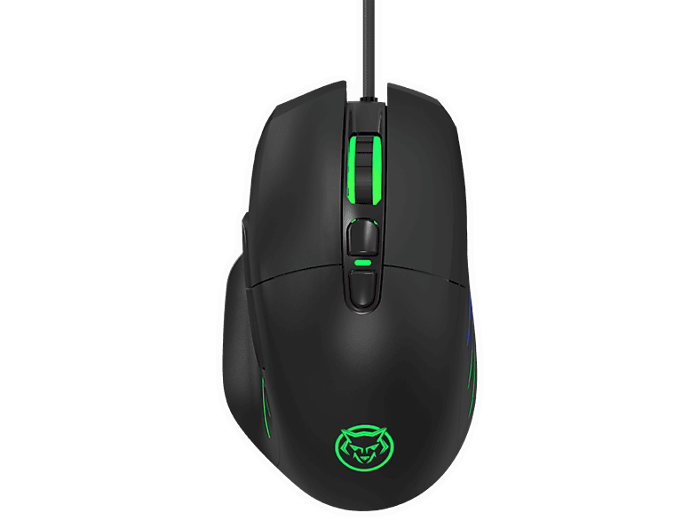 Qware Chicago Gamingmuis Zwart