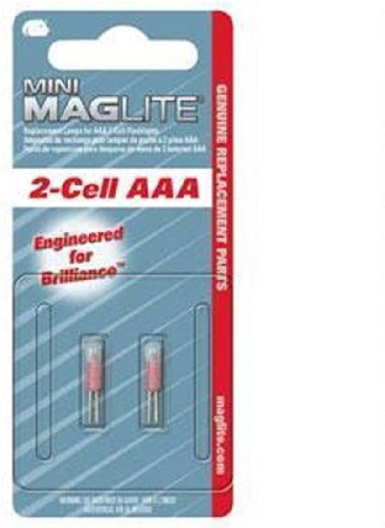 Maglite - Reservelamp Voor Super Mini R3 - 2 St