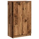 VidaXL Schoenenkast 59x35x100,5 cm bewerkt hout oud houtkleurig