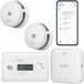 SAVS LinkSmart® bundel - 2 détecteurs de fumée, 1 détecteur de monoxyde de carbone et station de base