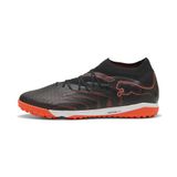 PUMA FUTURE 9 PRO Cage uniseks voetbalschoenen, Zwart/Grijs/Rood, Maat 41