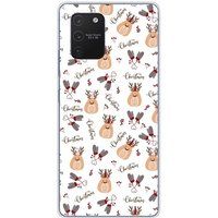 Samsung Galaxy S10 Lite bedrukt siliconen hoesje noel mignon