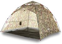 vidaXL Tent 4-persoons snelontgrendeling camouflage