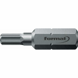 FORMAT Bit 1/4 inch taaihard DIN 3126 C SW8x25mm