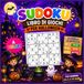 Sudoku per bambini dai 6 ai 10 anni: Edizione Halloween: Libro di attività a colori – Sudoku 4x4, 6x6 e 9x9 – 3 livelli di difficoltà (Facile, Medio e ... incluse – Illustrazioni a tema Halloween