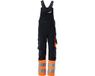 Mascot Safe Supreme Amerikaanse overall met kniezakken 15669-860 - donkermarine/hi-vis oranje - C48