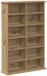 vidaXL Bibliothèque Chêne Artisanal 60 x 17 x 92 cm Bois Traité