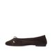 Dune LONDON Ballerine marron foncé