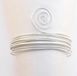 Vaessen Creative Aluminium Draad - Embossed round - 2mm - 5m - Zilver