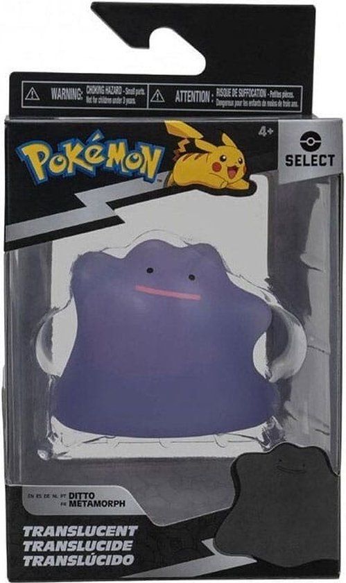 Pokémon Select Figure Translucent Ditto 7 cm