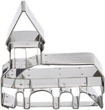 Städter Kapelbrug 8 cm roestvrij staal, zilver, 8 x 8 x 8 cm