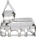 Städter Kapelbrug 8 cm roestvrij staal, zilver, 8 x 8 x 8 cm
