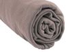 Bamboe Easy dort Bamboe hoeslaken voor babybed, uitbreidbaar, 90 x 140 cm, taupe