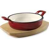 RONDE Lacor RONDE STEELPAN MAGMA ROOD D.16 CM