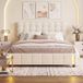 Superaly Lit Hydraulique 140x200 cm Beige