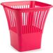 Plasticforte Afvalbak/vuilnisbak/kantoor prullenbak - plastic - fuchsia roze - 30 cm