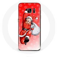 Maniacase Hoesje voor Samsung Galaxy S7 Edge Anime Son Goku Drakenbal Eerste Kerstdag 2023