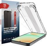 Rosso Screenprotector Geschikt voor Samsung Galaxy A37 | 9H Tempered Glass | Beschermglas | Case Friendly | Met Installatietray | Geen luchtbellen & stof | Eenvoudige montage