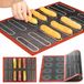 Macarons bakmat - Set van 2 - Micro-geperforeerde ovenmat - Siliconen bakmatten voor macaronkoekjes - BPA-vrij