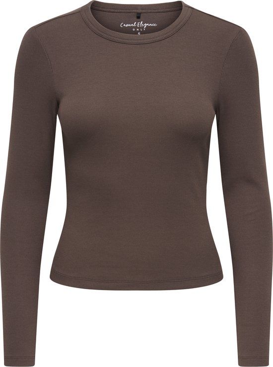 ONLY CARMAKOMA CARVAL L/S O-NECK TOP JRS NOOS - Bracken - Maat 50-52