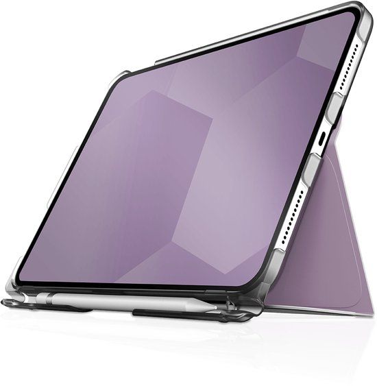 STM STM-222-383KX-04 tabletbehuizing 27,7 cm (10.9") Folioblad Paars, Transparant