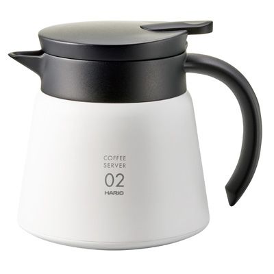 Hario VHS-60W Koffiepot - 0.55L - Zwart/Wit