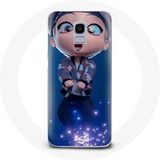 Maniacase Hoesje voor Samsung Galaxy A8 2018 BTS TinyTAN Animatie V Mic Drop