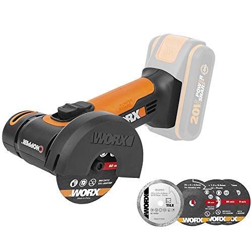 Worx WX801.9 - Haakse slijper - 20V - Zonder accu