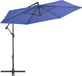 Prolenta Maison Exclusive Parasol met aluminium mast, 300 cm, blauw