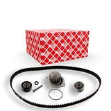 febi bilstein 34642 tandriemset met waterpomp, 1 stuk | Compatibel met: CITROËN SAXO, XSARA, PEUGEOT 106 I, 106 II