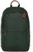 satch Sac à dos scolaire Sac à dos avec compartiment pour ordinateur portable Fly Daypack 18L Pure Forest Green Vert